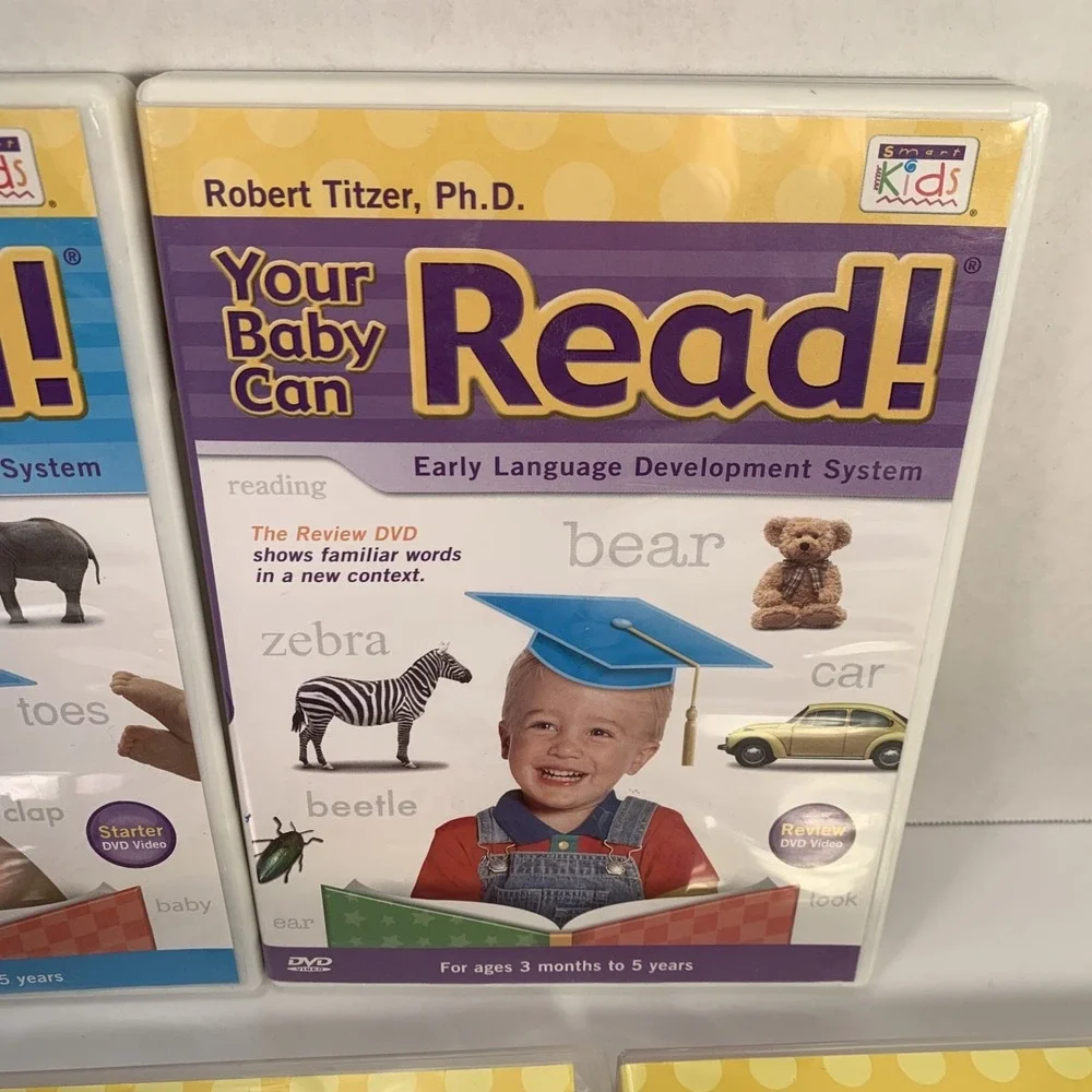 Your Baby Can Read! Vol 1-3 DVDs + Starter/Review - Reading‎ Phonics Home